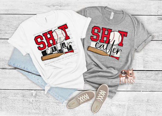 Shot Caller Distressed Checkered