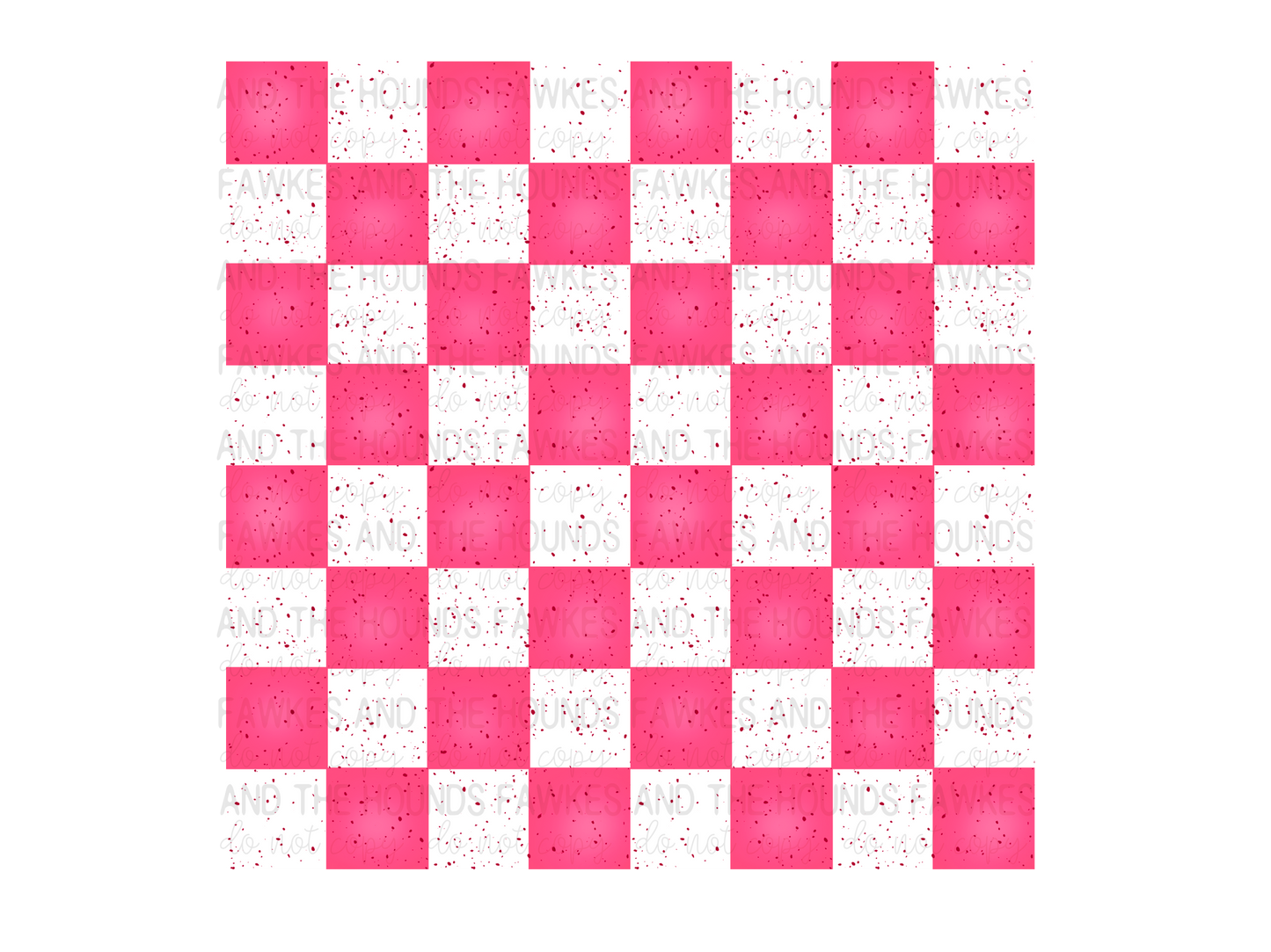 Pink checkered Crime Seamless