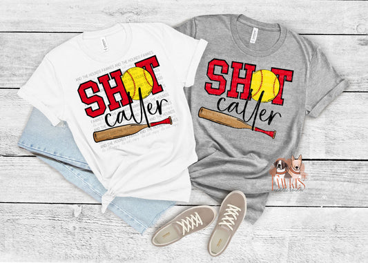 Shot Caller Softball