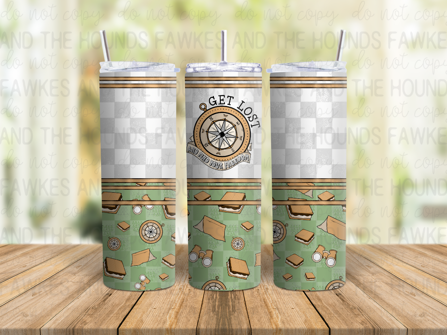 Get Lost Tumbler Wrap