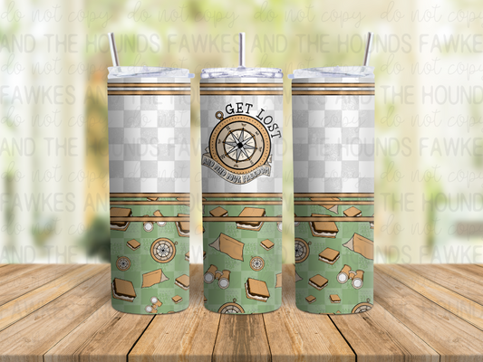 Get Lost Tumbler Wrap