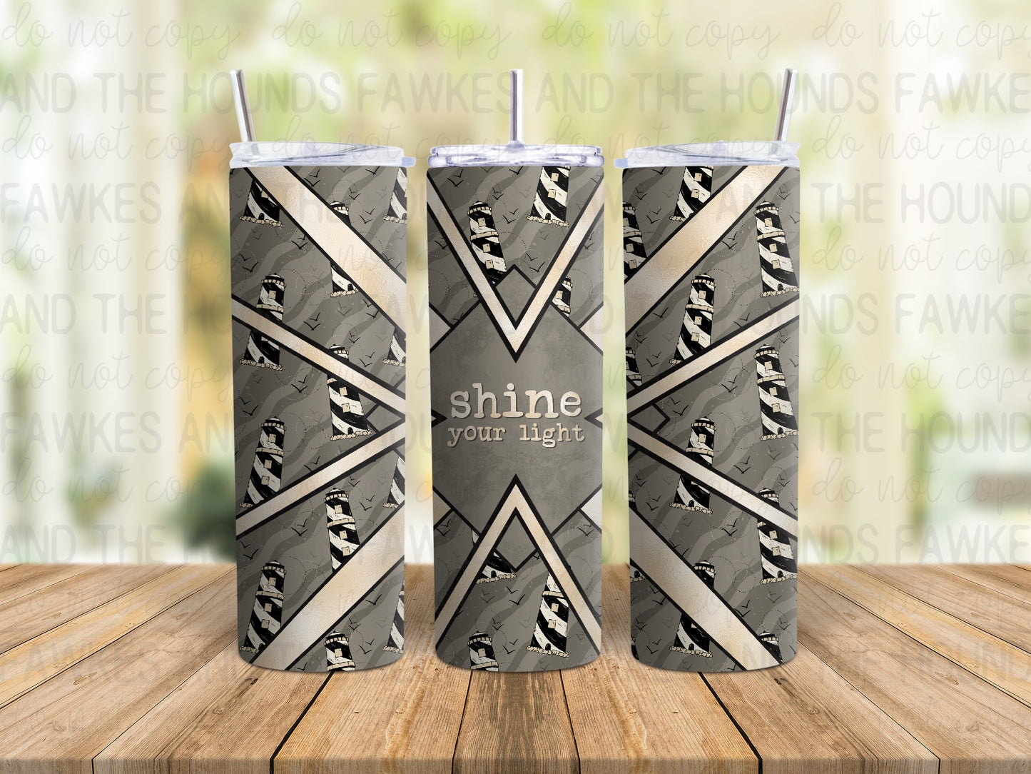 Shine Neutral Tumbler Wrap