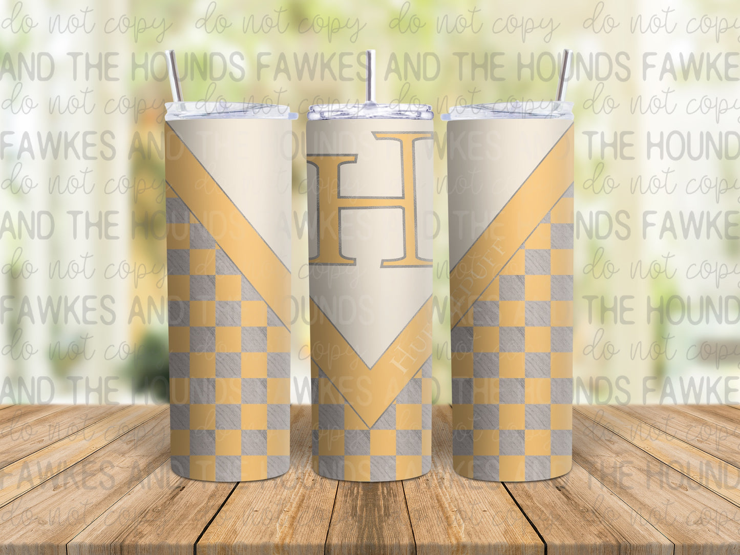 H House Tumbler Wrap