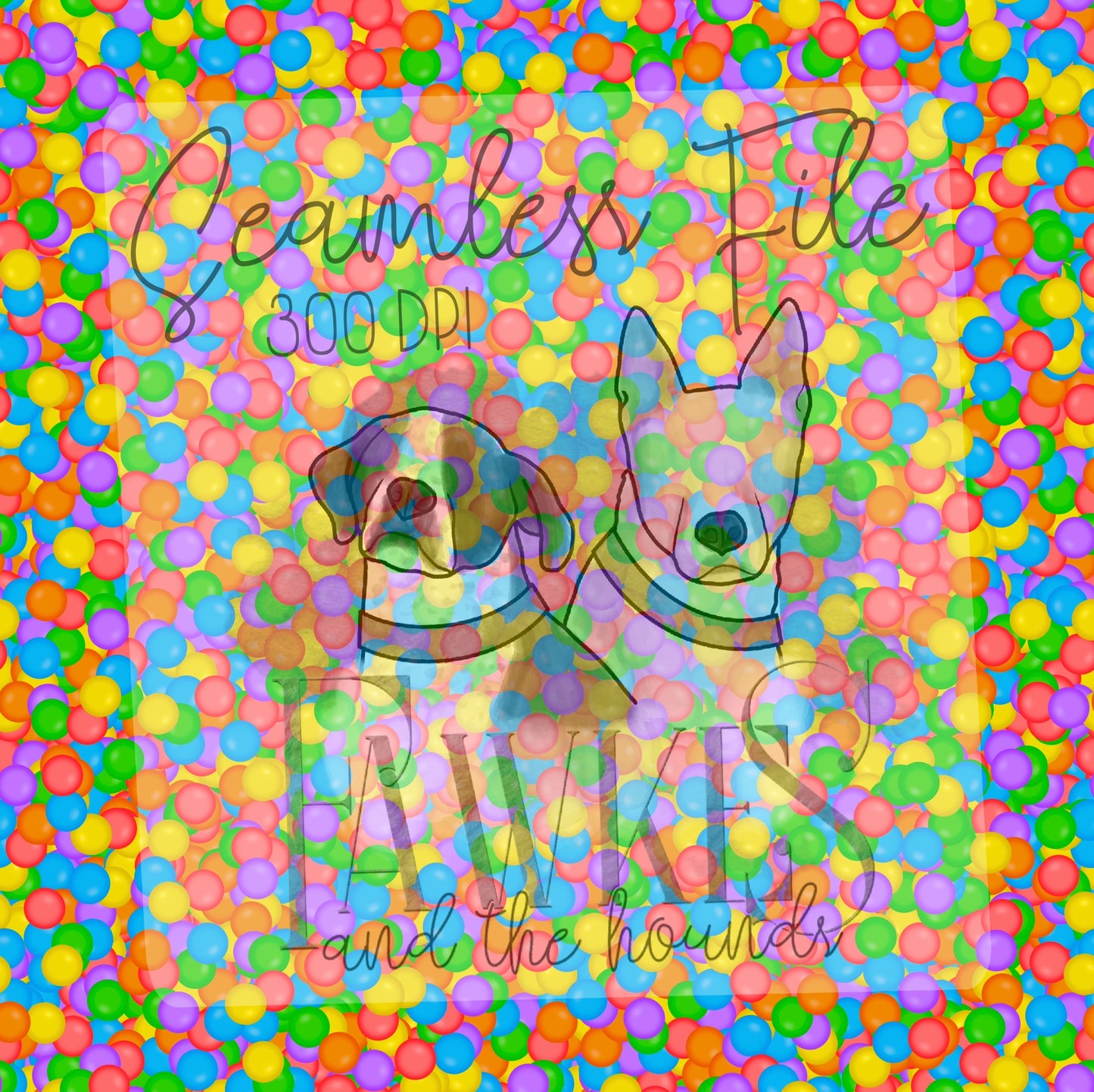 Life Blows Seamless - Colorful