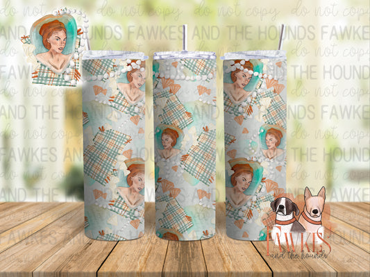 Old Glam Ophelia Tumbler Wrap