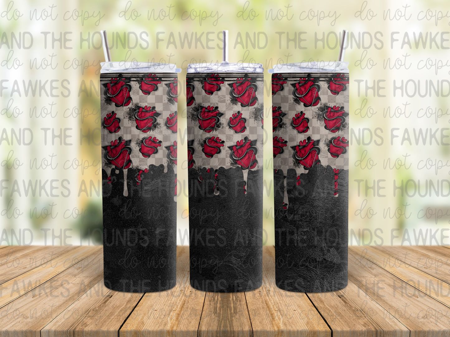 Snake Heart Tumbler Wrap