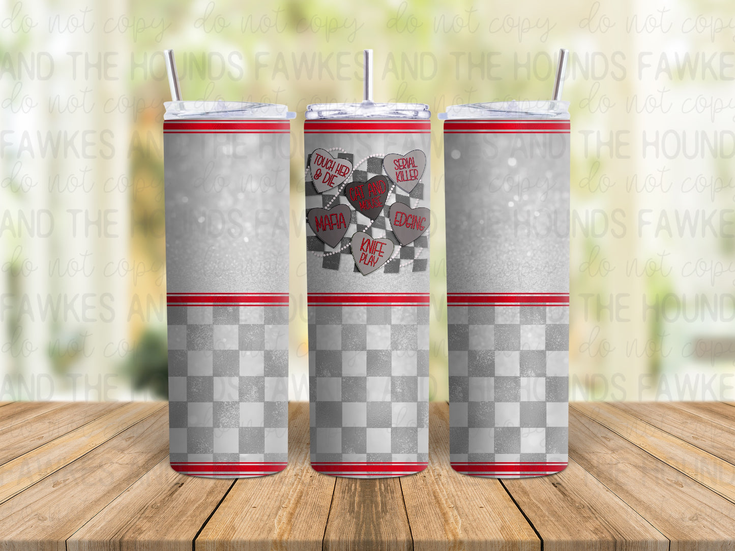 Dark Romance Tumbler Wrap