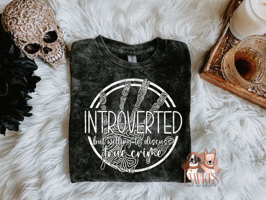 Introverted True Crime Single Color