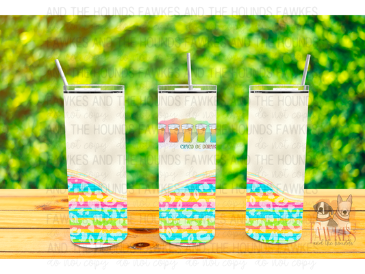 Cinco De Drinko Tumbler Wrap