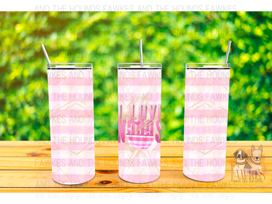 I love Noods Tumbler Wrap