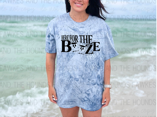 Here for the Booze Webbed Single Color