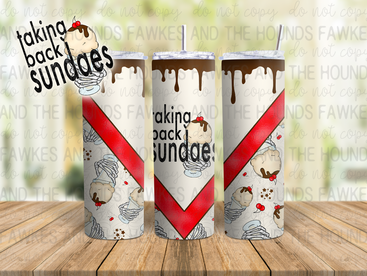 Taking Back Sundaes Tumbler Wrap