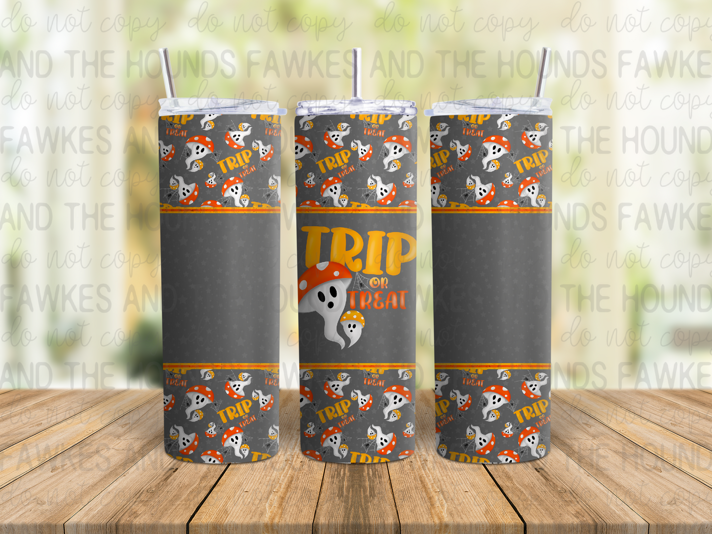 Trip or Treat Tumbler Wrap
