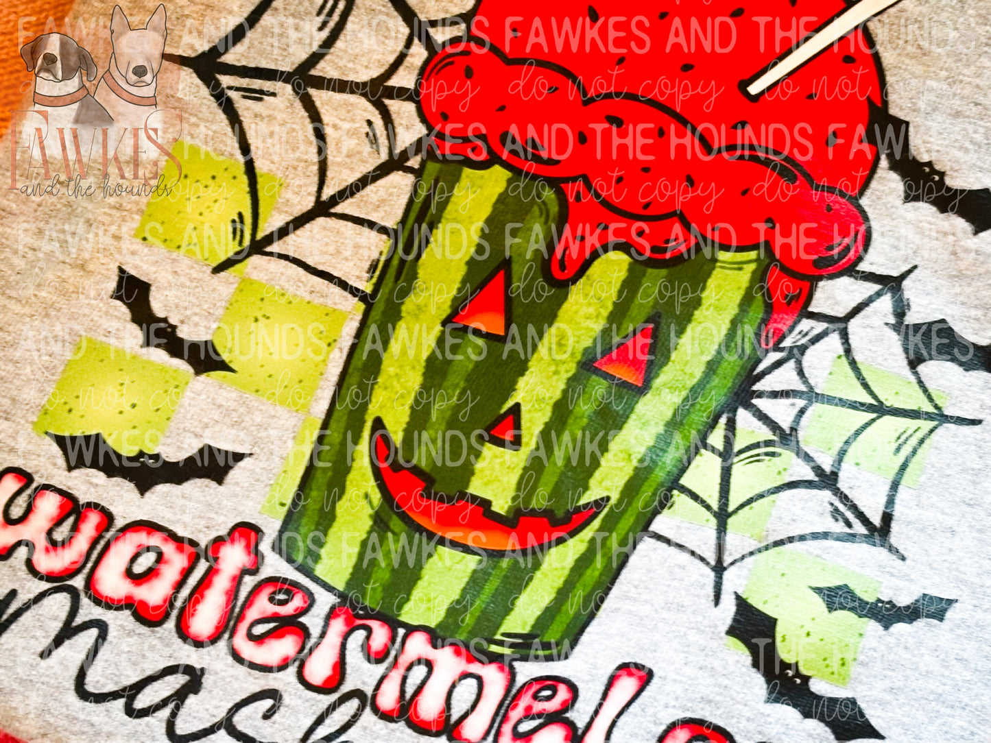Watermelon Smasher Full Color Digital Design
