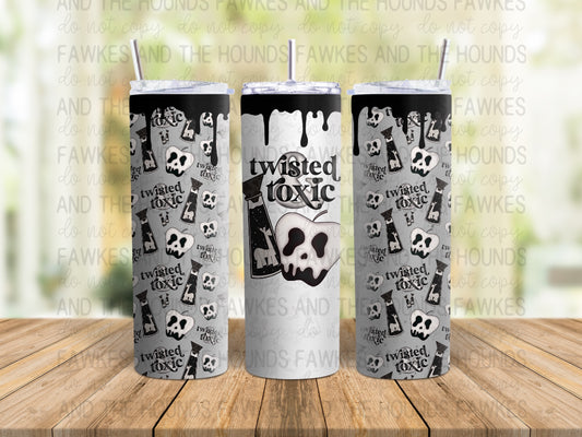 Twisted and Toxic Tumbler Wrap