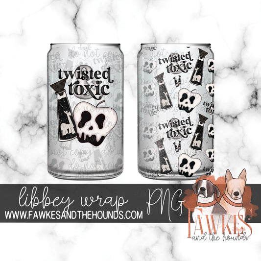 Twisted and Toxic Libbey Snowglobe Wrap