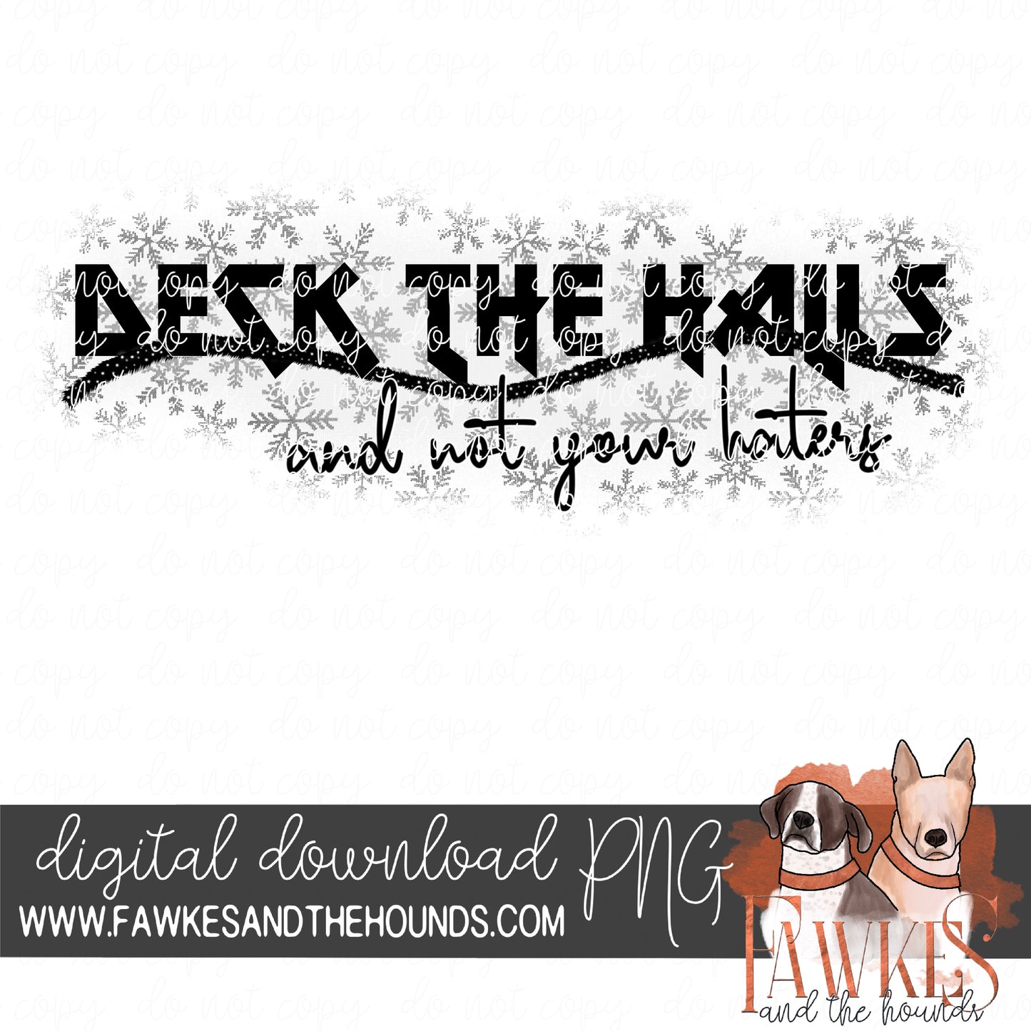 Deck the Halls Single Color