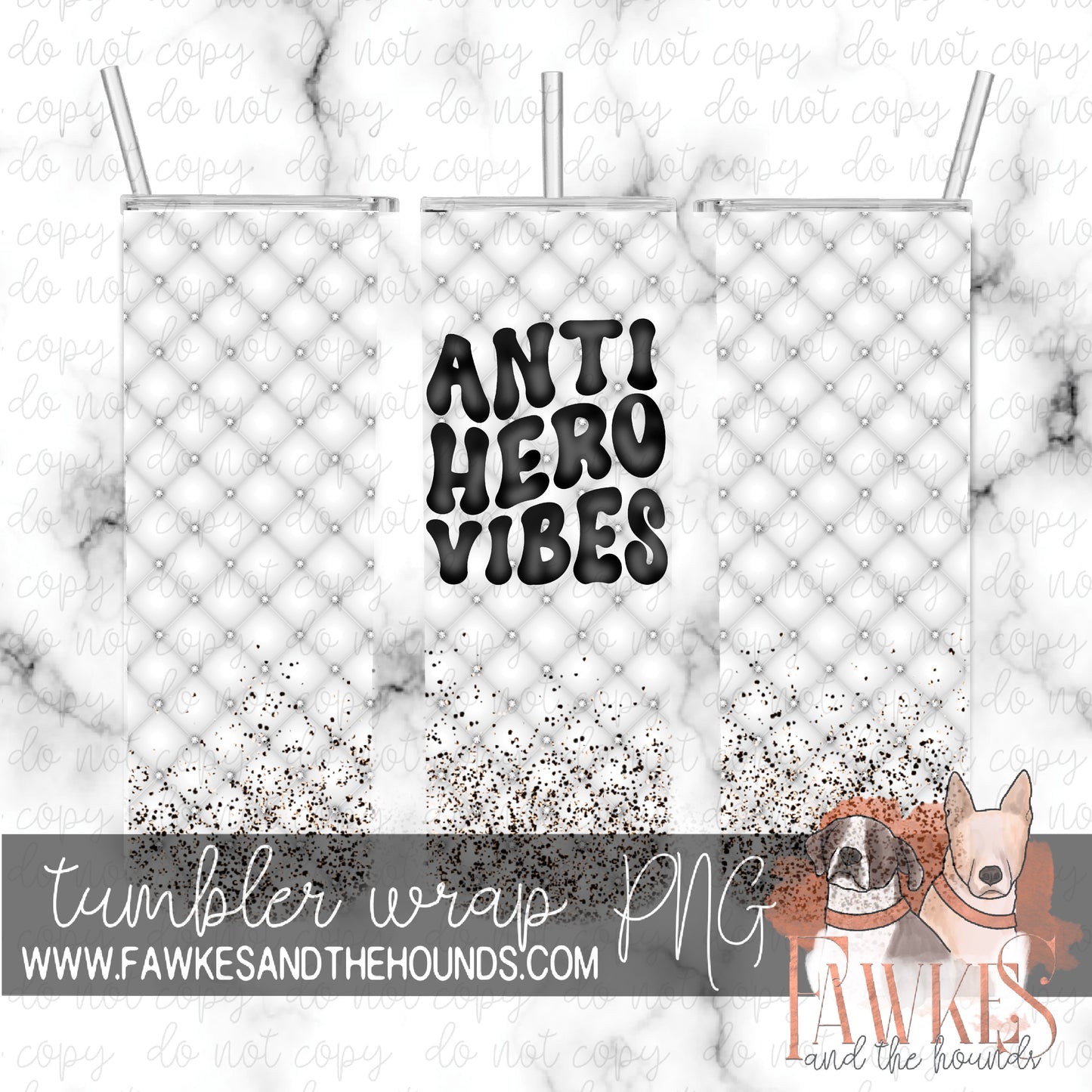 Anti Hero Tumbler Wrap