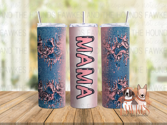 Mama Inked and Irritated Tumbler Wrap