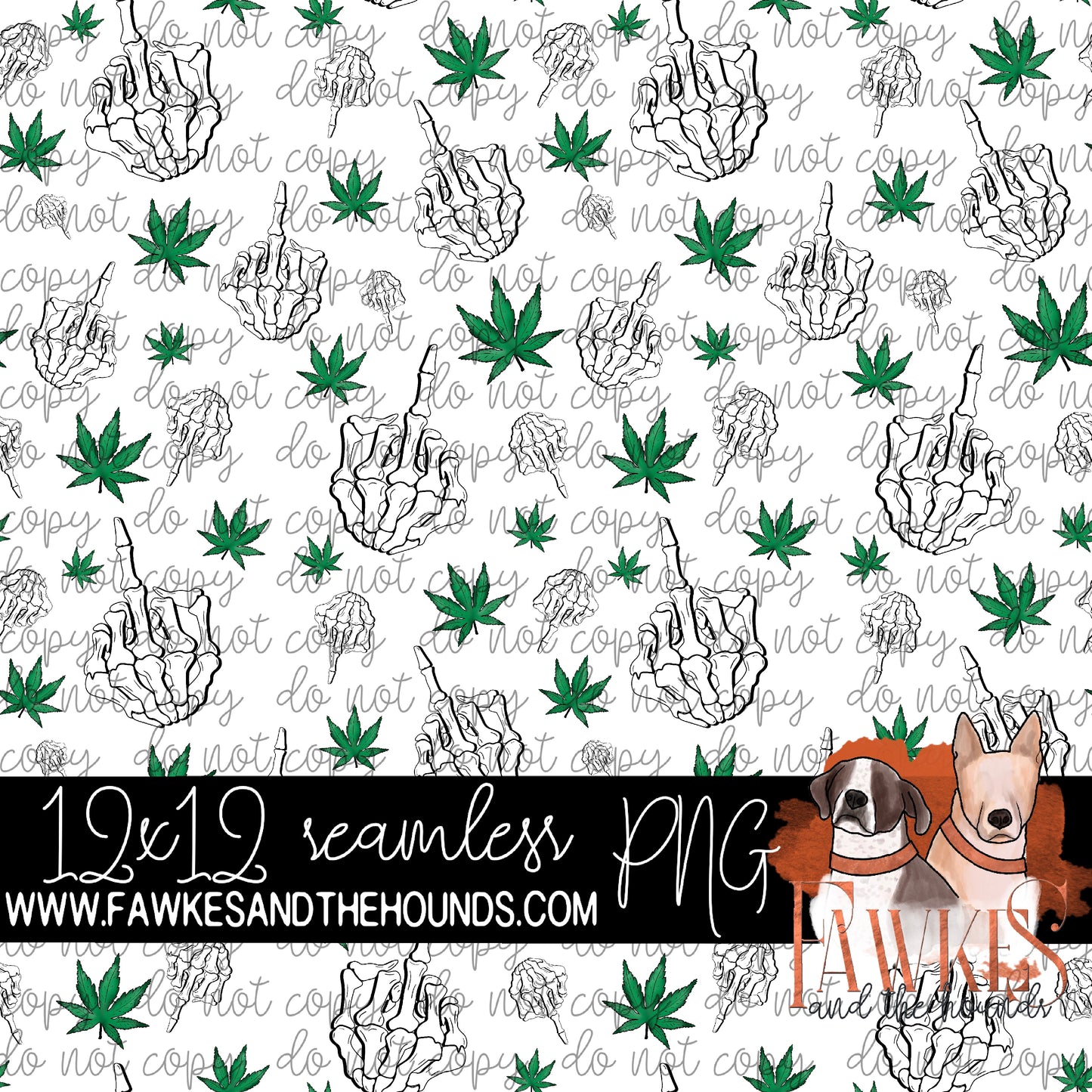 Middles and Mary Transparent Background Seamless