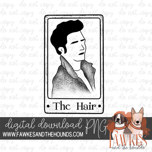 The Hair Single Color Digital Download