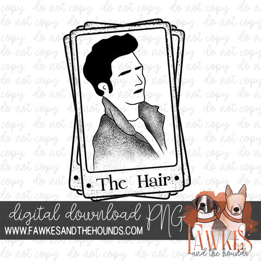 The Hair Stacked Single Color Digital Download