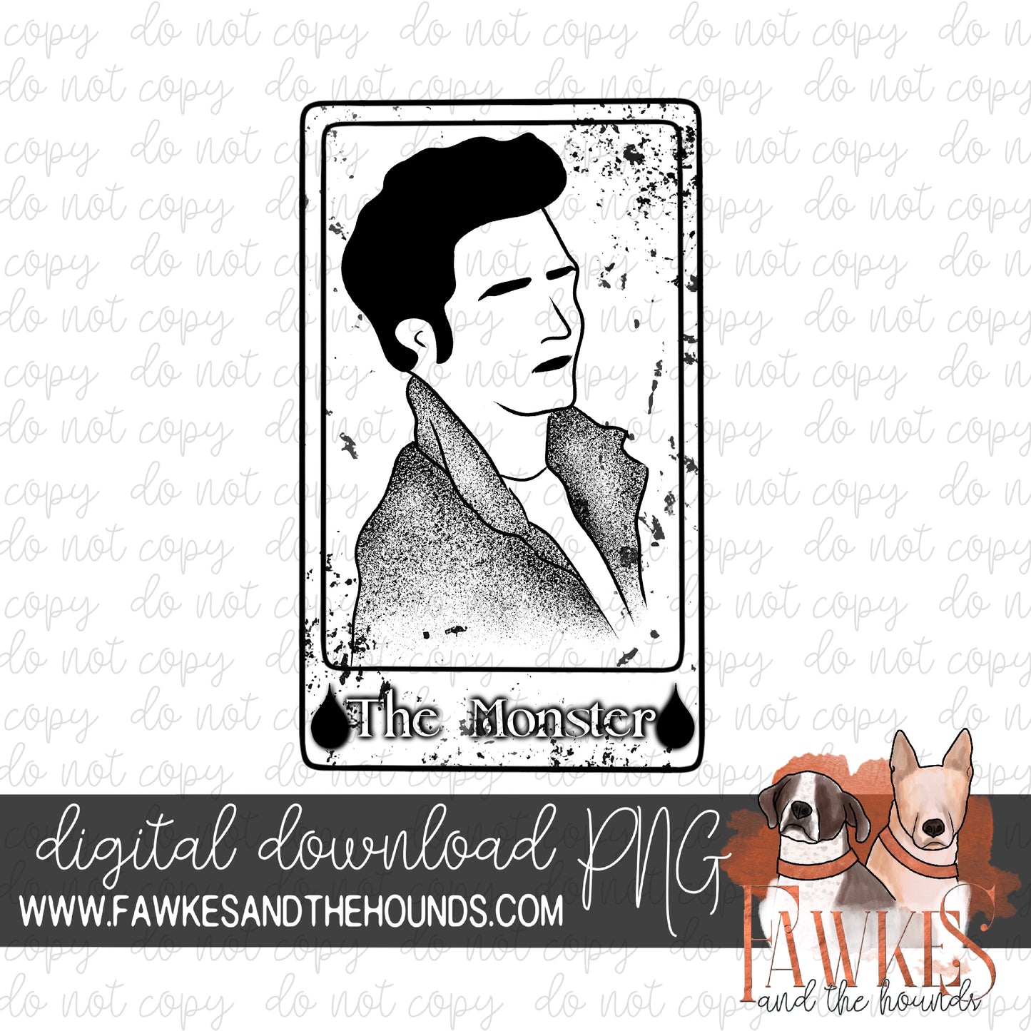 The Monster Single Color Digital Download