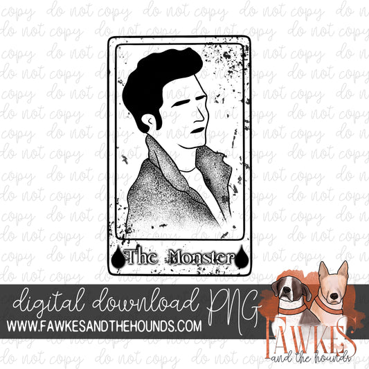 The Monster Single Color Digital Download