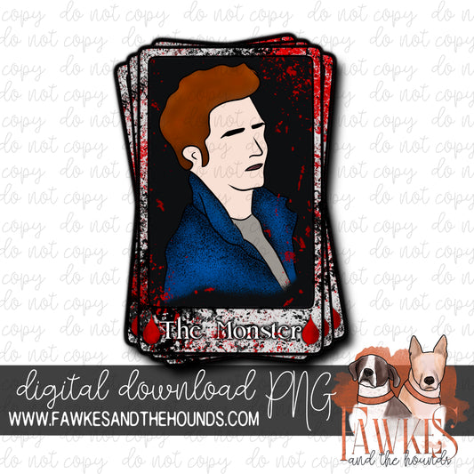 The Monster Stacked Full Color Digital Download