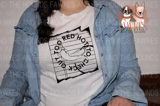 Too Red Hot Single Color