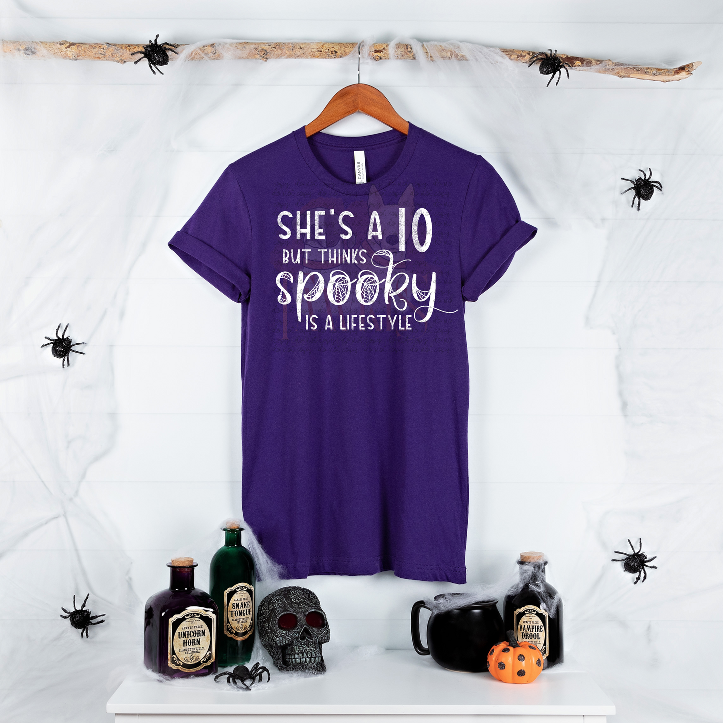 A 10 But Spooky Single Color