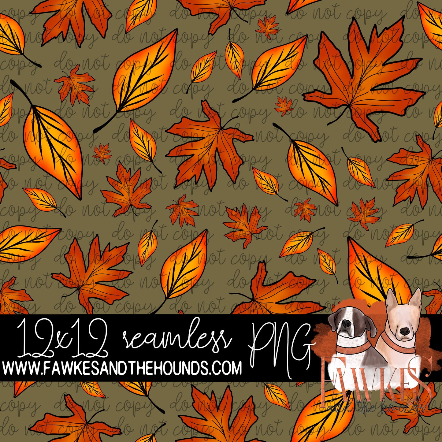 Fall Leaf Seamless