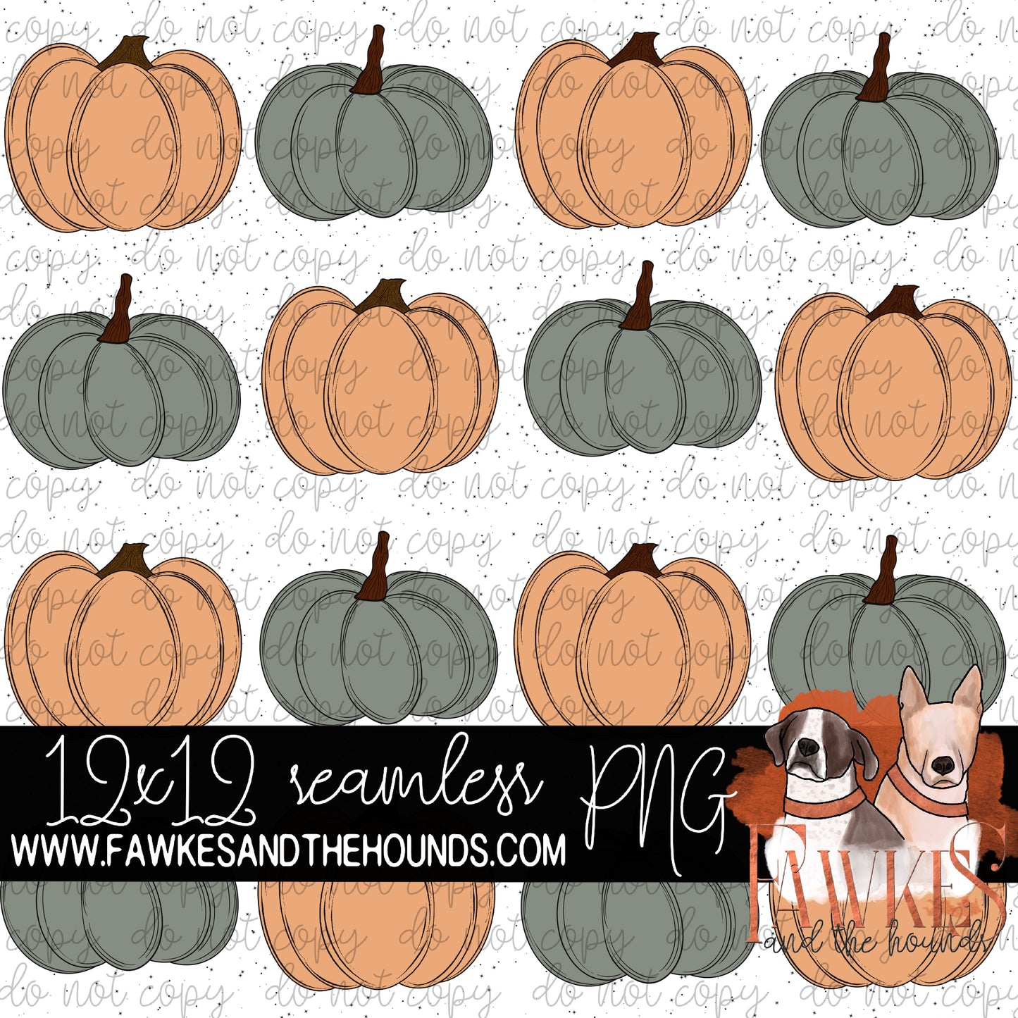 Gradient Pumpkin Set (Includes Transparency Option)