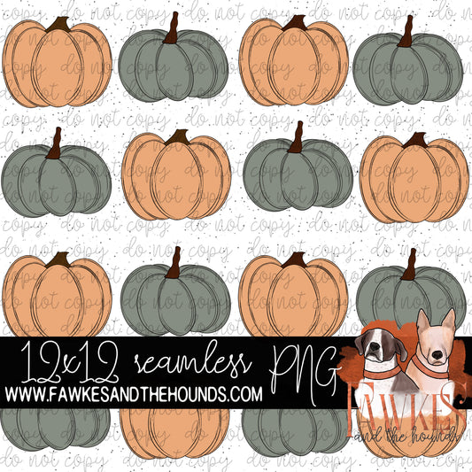 Gradient Pumpkin Set (Includes Transparency Option)