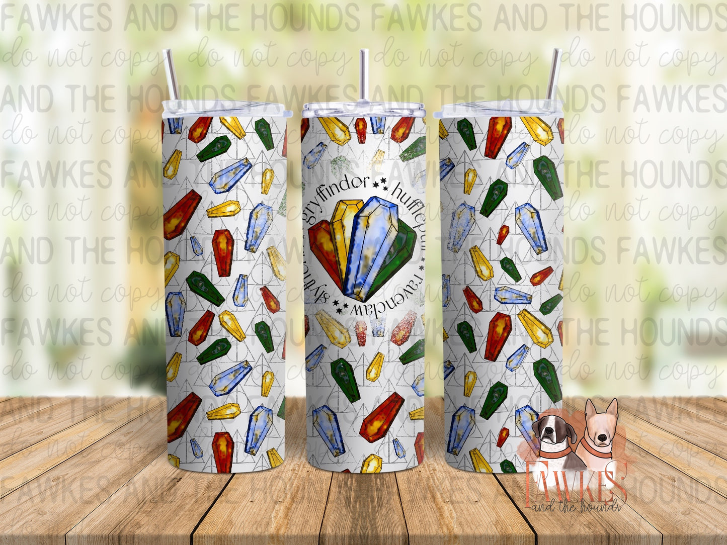 House Crystals Tumbler Wrap