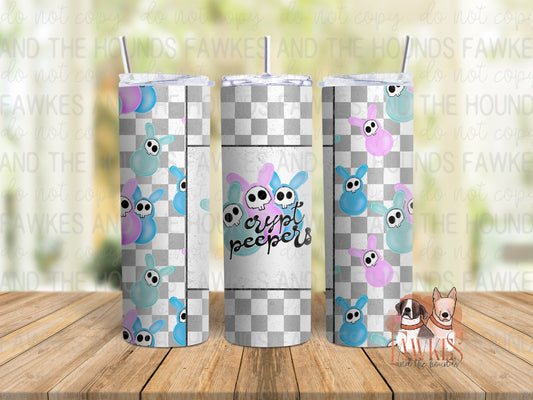Crypt Peepers Tumbler Wrap