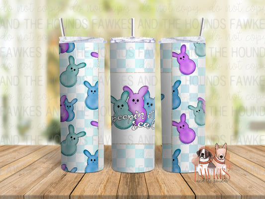 Peepin It Real Tumbler Wrap