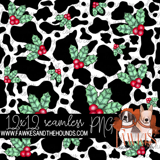 Holly Cow Seamless