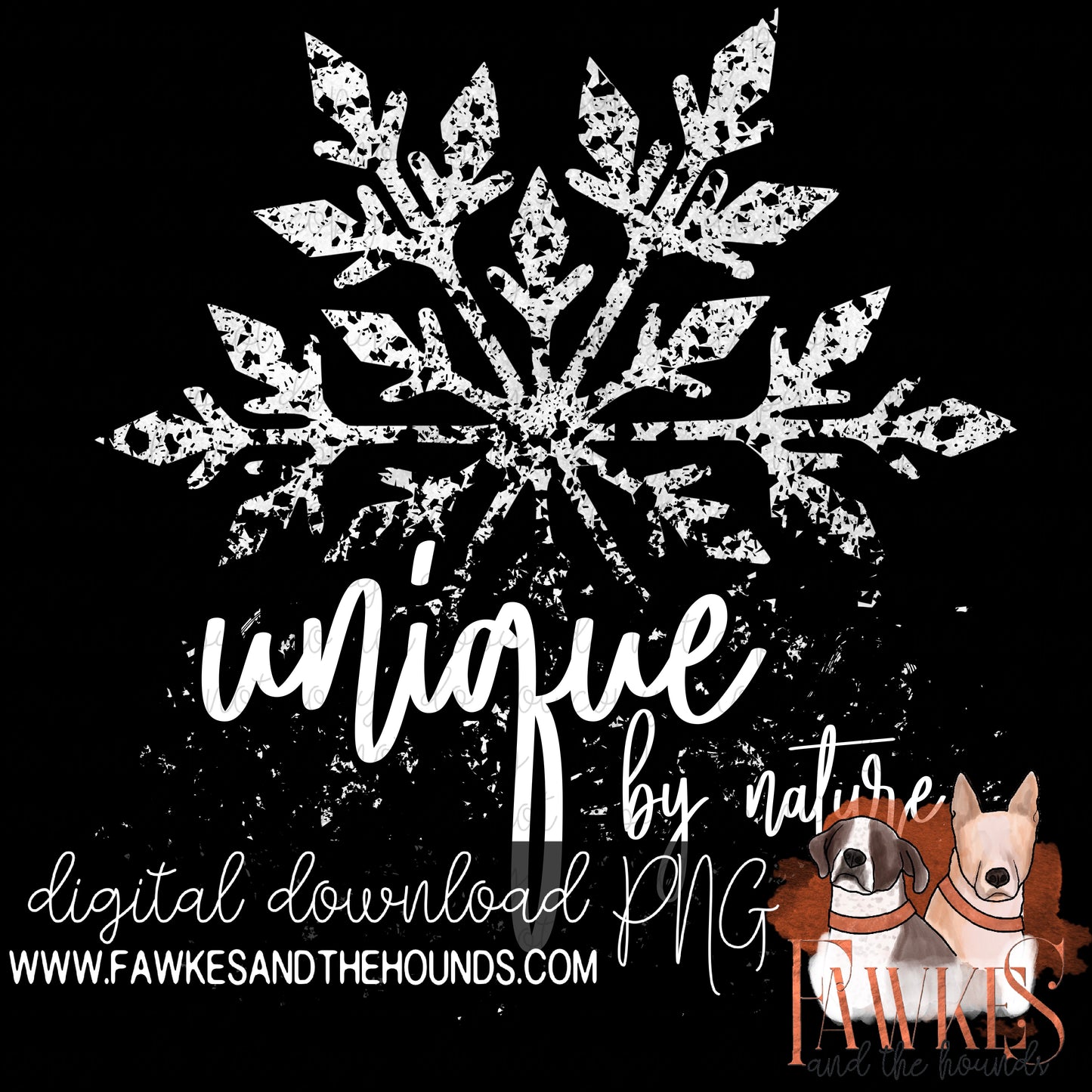 Unique By Nature Snowflake
