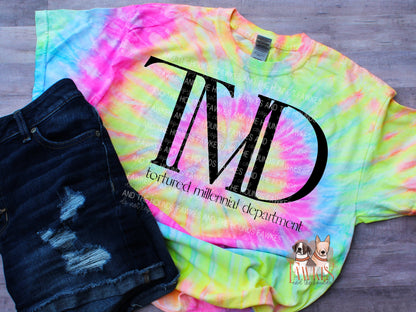 Tortured Millennial Department Single Color