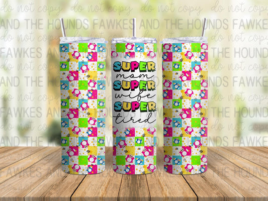 Super Neon Tumbler Wrap