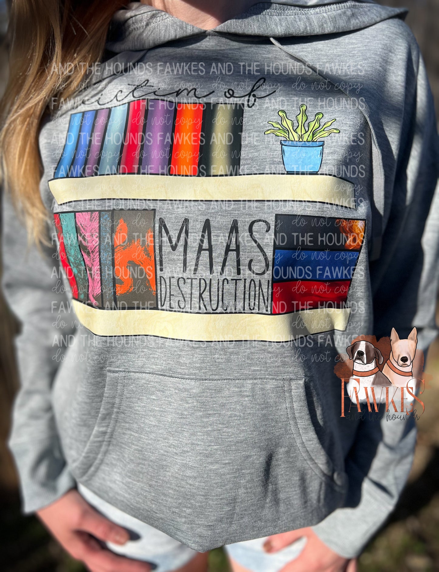 Maas Destruction Sweatshirt | OFFICIALLY LICENSED Sarah J Maas Hoodie