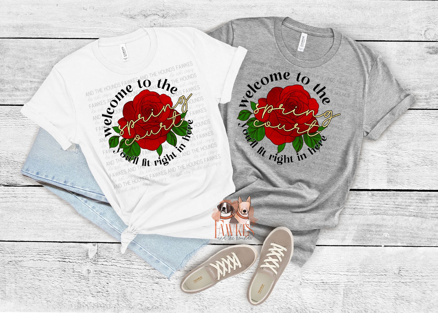 Welcome to the Spring Court Tee | OFFICIALLY LICENSED Sarah J Maas