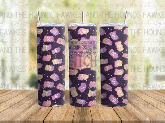 Your Sign Tumbler Wrap