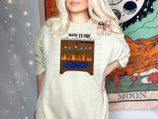 Feyre Sucks at Painting Sweatshirt | OFFICIALLY LICENSED Sarah J Maas