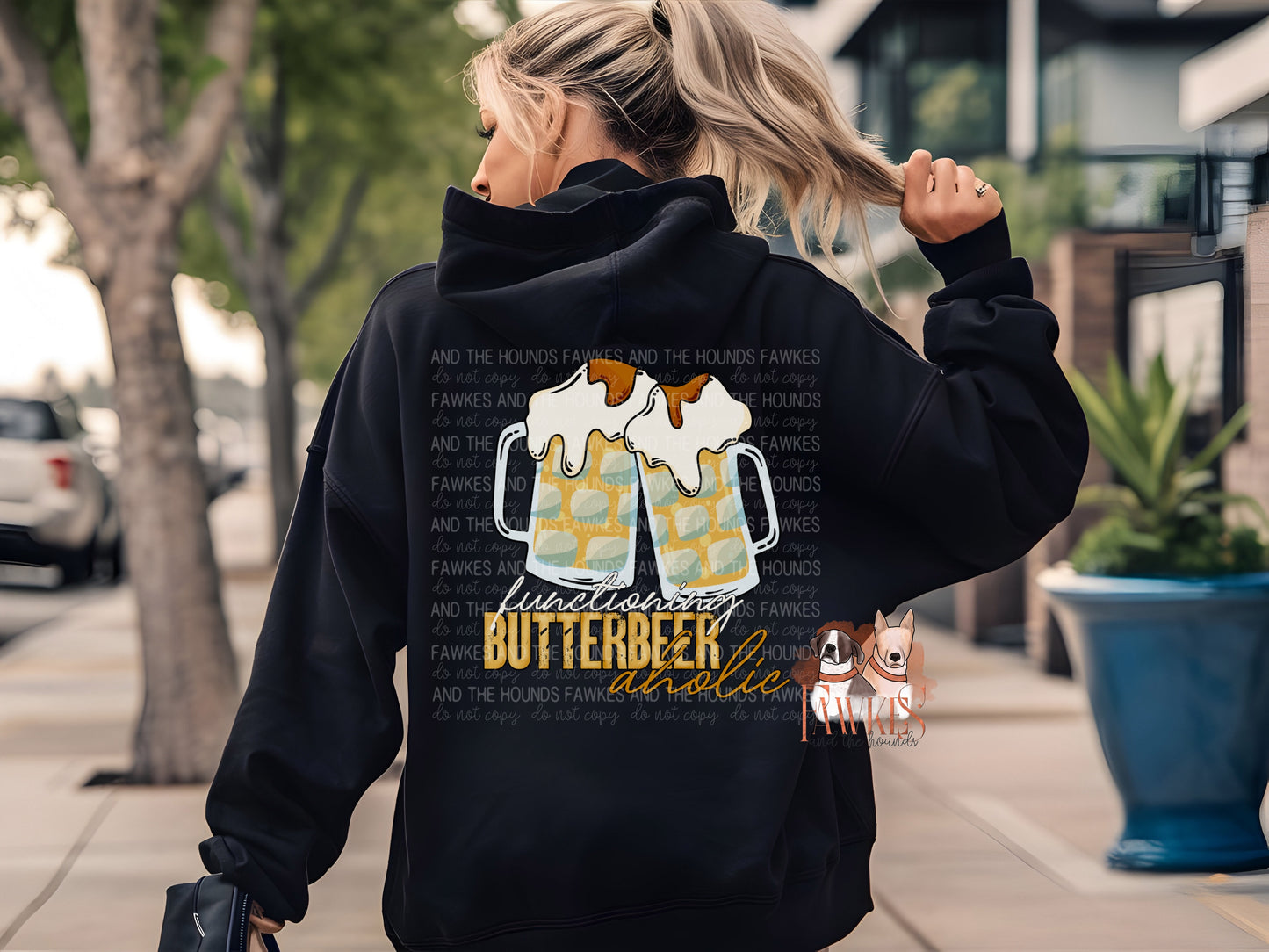 Functioning Butterbeer-aholic (white)