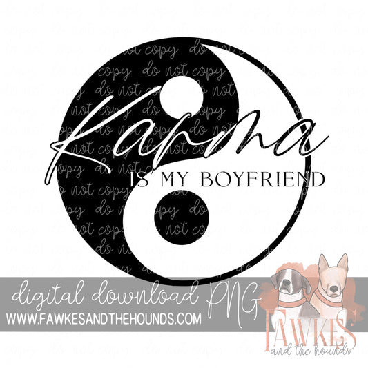 Karma Yin Yang Single Color