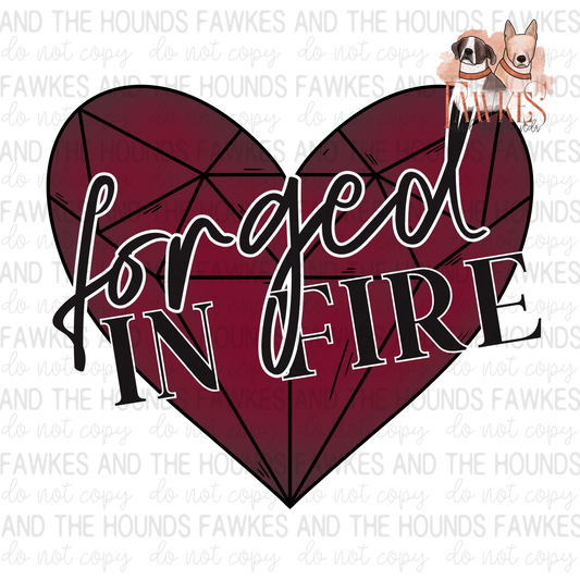 Forged in Fire Maroon