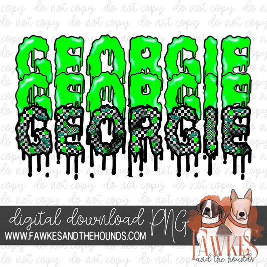 Georgie Green Drip Digital Download
