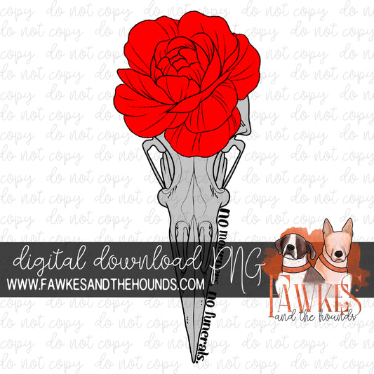 No Mourners, No Funerals Color Digital Download